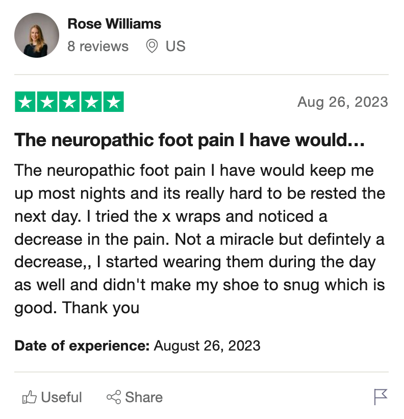 Caresole® Official Site Plantar X Wrap